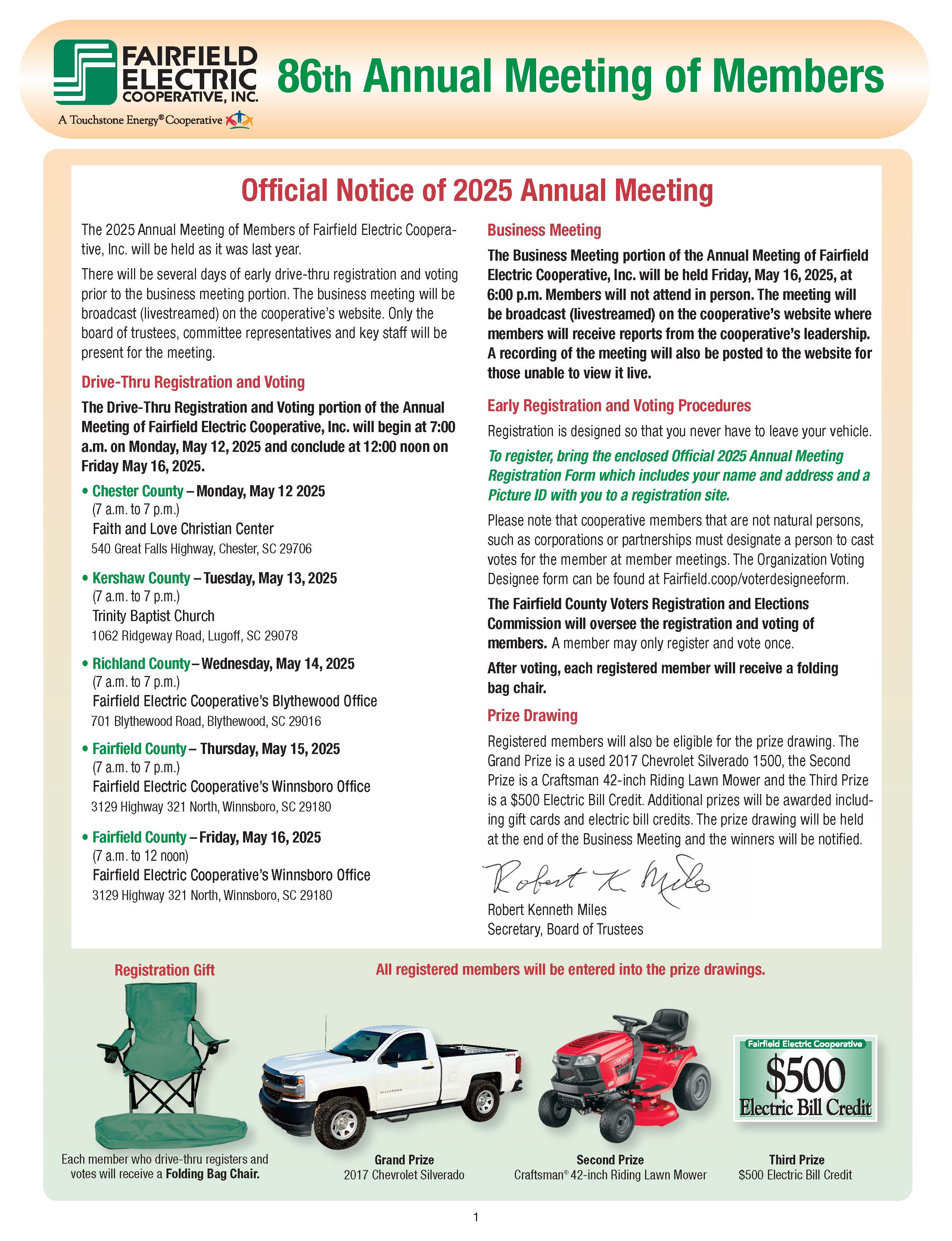2025 Annual Meeting